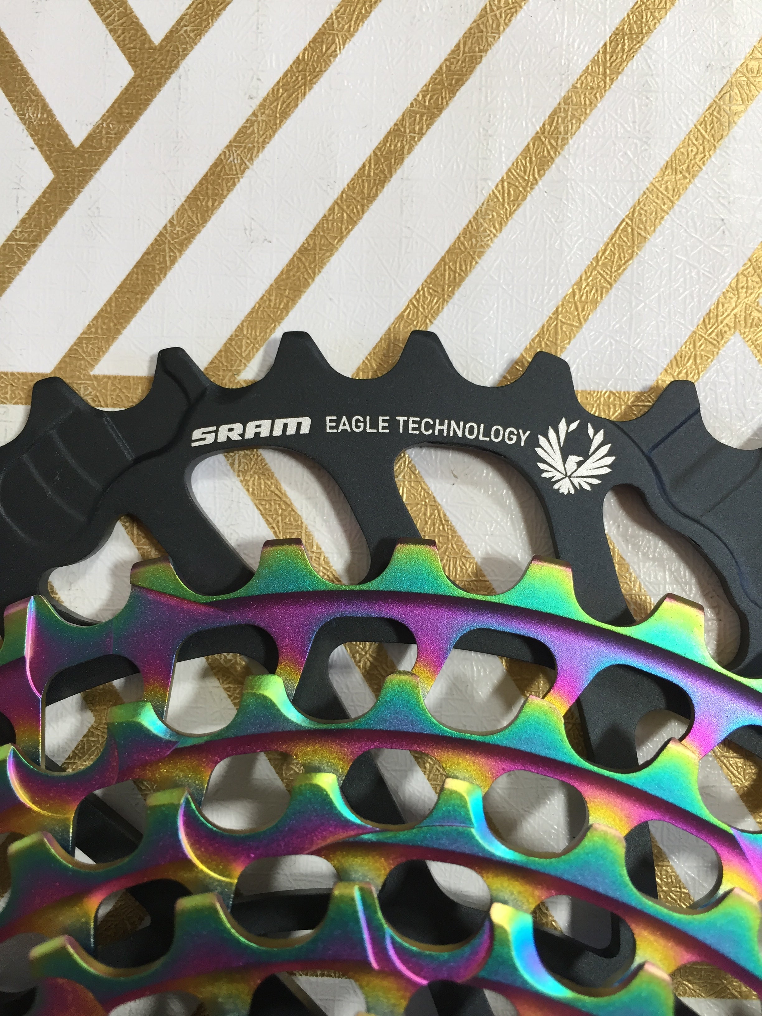 SRAM XG-1299 XX1 Eagle 12-Speed Cassette Rainbow, B1, 10-52t (7715713777902)